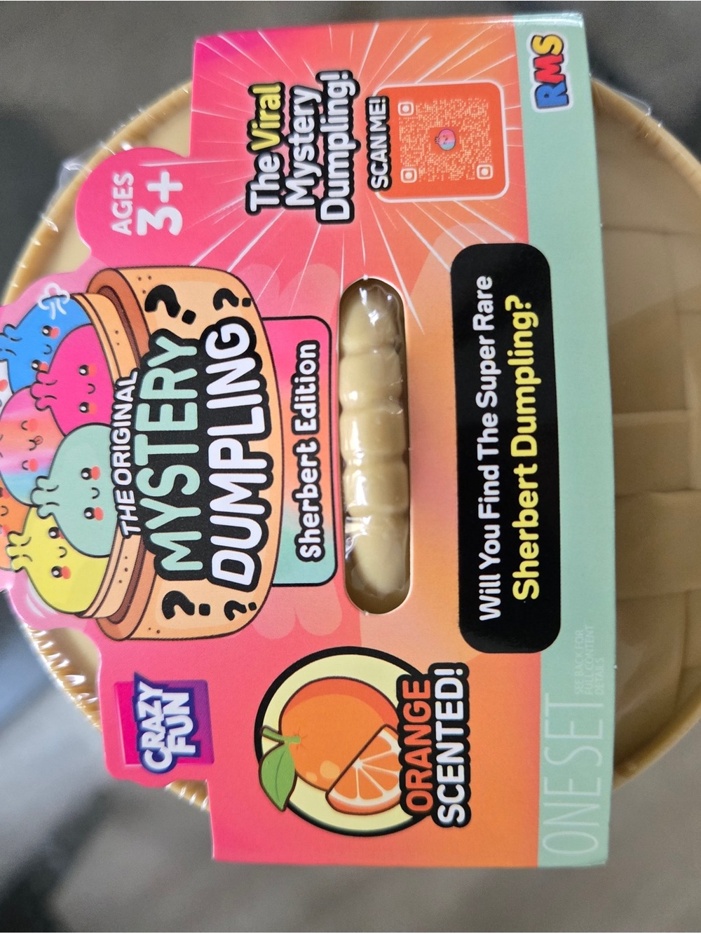 Brand new RMS !Mystery Dumpling Sherbert Edition - Orange & Pink Surprise Favor